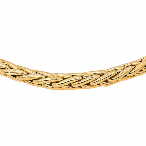 Collier Collier maille palmier en or jaune 58 Facettes 5575763CN