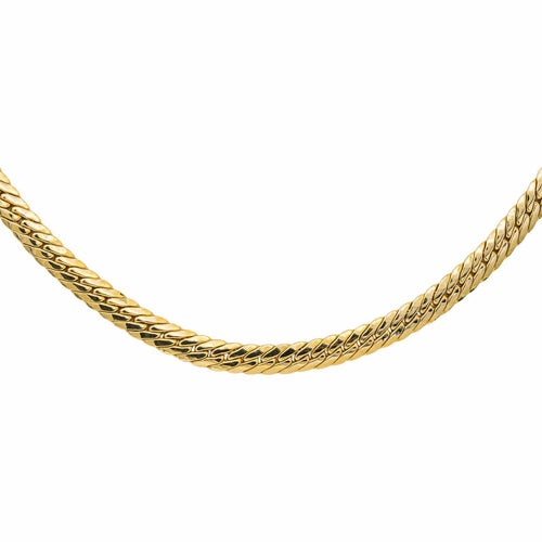 Collier Collier maille anglaise en or jaune 58 Facettes 5576447CN