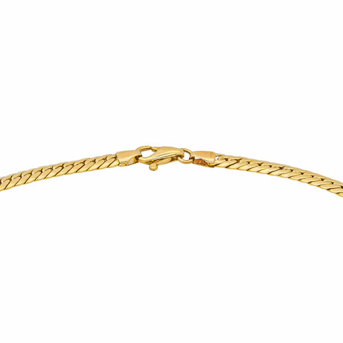 Collier Collier maille anglaise en or jaune 58 Facettes 5576447CN