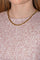 Collier Collier maille palmier en or jaune 58 Facettes 5576841CN