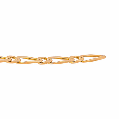 Collier Collier maille Figaro en or rose 58 Facettes 5577232CN