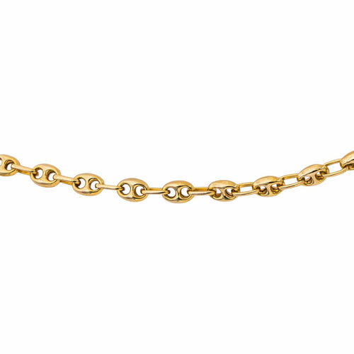 Collier Collier Grain de café en or jaune 58 Facettes 5591152CN