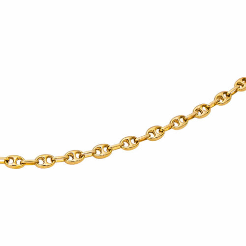 Collier Collier Grain de café en or jaune 58 Facettes 5591152CN