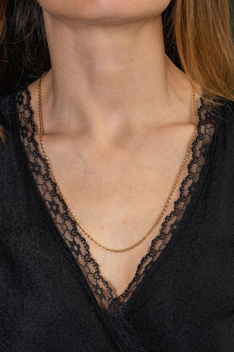 Collier Collier maille cheval en or jaune 58 Facettes 5591231CN