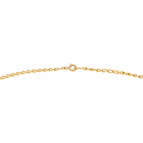 Collier Collier maille cheval en or jaune 58 Facettes 5591231CN