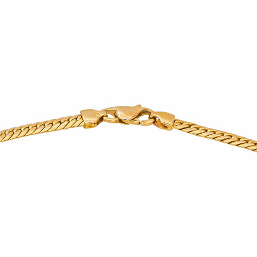 Collier Collier maille anglaise en or jaune 58 Facettes 5600882CN