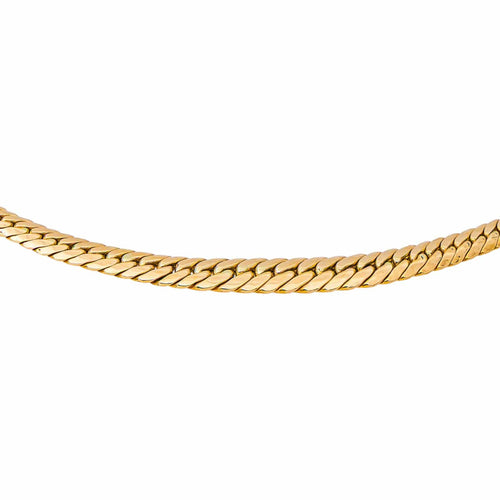Collier Collier maille anglaise en or jaune 58 Facettes 5600882CN