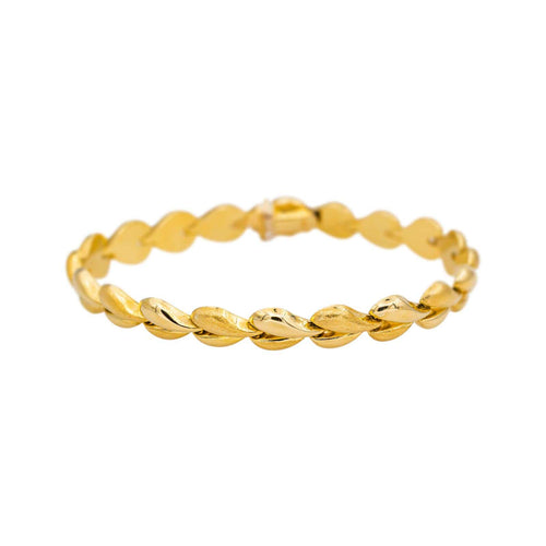Bracelet Bracelet cœurs en or jaune 58 Facettes 5577478CN