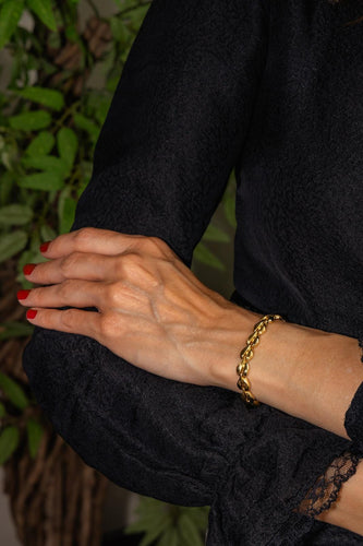 Bracelet Bracelet cœurs en or jaune 58 Facettes 5577478CN
