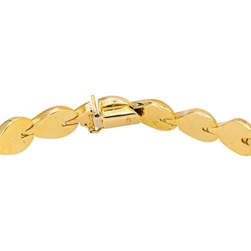 Bracelet Bracelet cœurs en or jaune 58 Facettes 5577478CN
