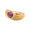 Bague 50 Bague en or jaune avec rubis et diamants 58 Facettes 5693504CN