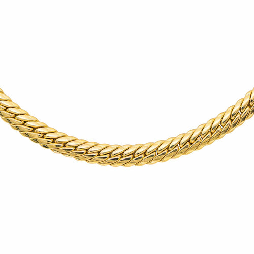 Collier Collier maille anglaise en or jaune 58 Facettes 5675486CN