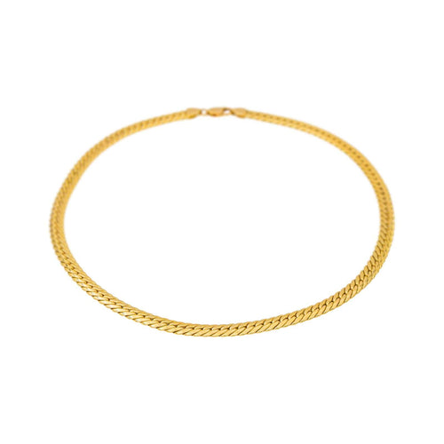 Collier Collier maille anglaise en or jaune 58 Facettes 5675486CN