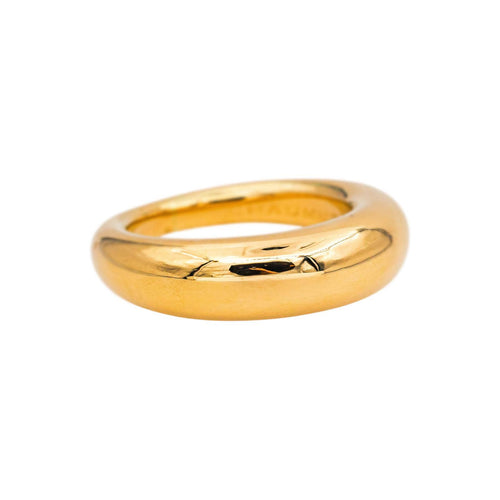 Bague 58 Chaumet L'Anneau - Bague jonc en or jaune 58 Facettes 5655011CN
