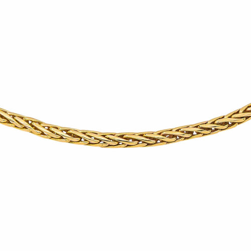 Collier Collier maille palmier en or jaune 58 Facettes 5690778CN
