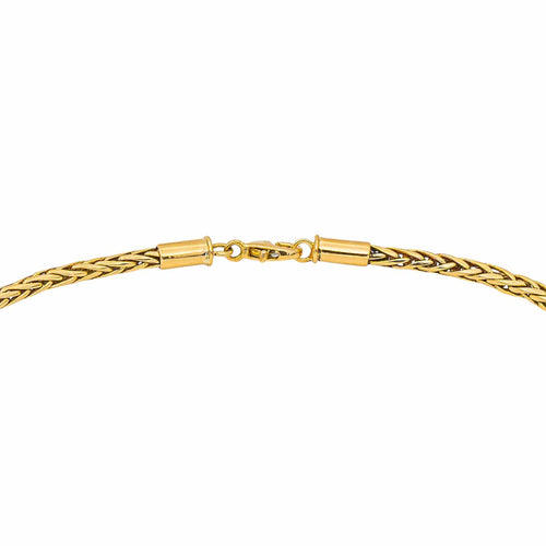 Collier Collier maille palmier en or jaune 58 Facettes 5690778CN