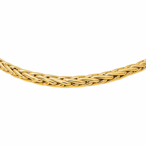 Collier Collier maille palmier en or jaune 58 Facettes 5705075CN