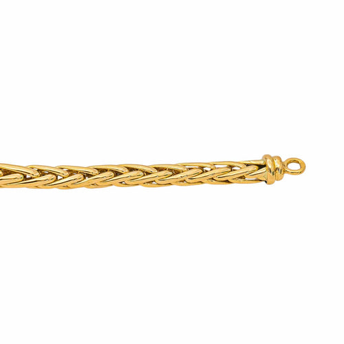 Collier Collier maille palmier en or jaune 58 Facettes 5705075CN