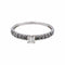 Bague 54 Bague solitaire en or blanc, diamant et saphirs 58 Facettes 5079833CN