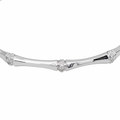 Bracelet Bracelet en or blanc et diamants 58 Facettes 5202327CN