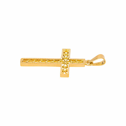 Pendentif Pendentif croix en or jaune 58 Facettes 5202393CN
