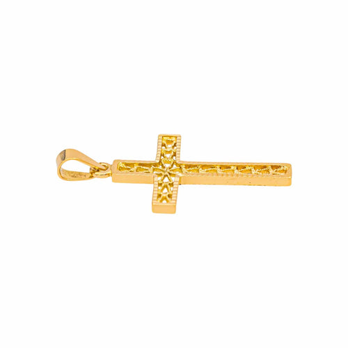 Pendentif Pendentif croix en or jaune 58 Facettes 5202393CN