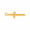 Pendentif Pendentif croix en or jaune 58 Facettes 5202393CN