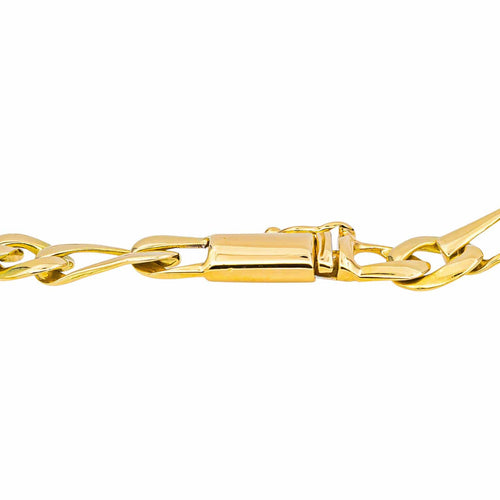 Bracelet Bracelet maille gourmette en or jaune et diamants 58 Facettes 5202403CN