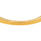 Bague 57 Demi-alliance - Bague en or jaune et diamants 58 Facettes 5226051CN