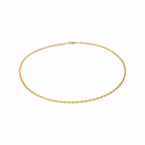 Collier Collier maille forçat en or jaune 58 Facettes 5751861CN