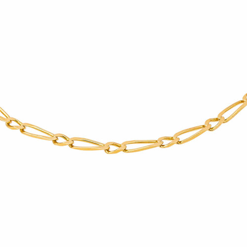 Bracelet Bracelet maille Figaro en or jaune 58 Facettes 5753212CN