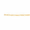 Bracelet Bracelet maille Figaro en or jaune 58 Facettes 5753212CN