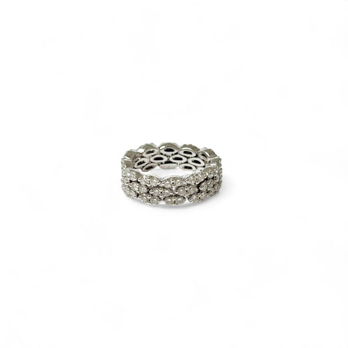 Bague 55 Mauboussin - Bague Je le veux en or gris diamants 58 Facettes REF2525-293