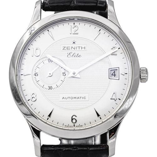 Montre Zenith Elite - Montre en acier 58 Facettes 5745967RV