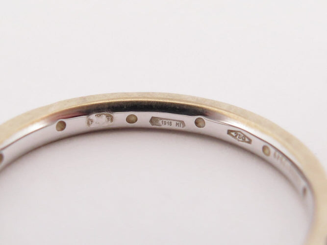 Bague 54 Pomellato Lucciole - Set de 5 bagues en or 18K et diamants 58 Facettes 275527