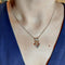 Collier Collier ras-de-cou en or blanc et diamants 58 Facettes G3976