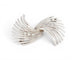 Broche Broche ruban torsadé en or blanc 18K et diamants 58 Facettes 275623