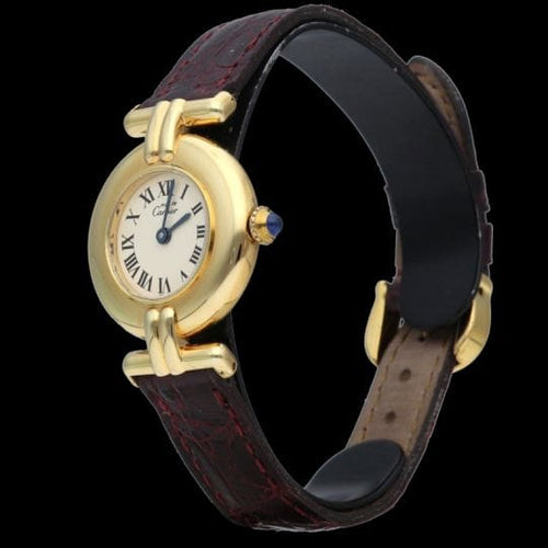 Montre Cartier Colisée Vermeil - Montre femme en plaqué or 58 Facettes MT47112