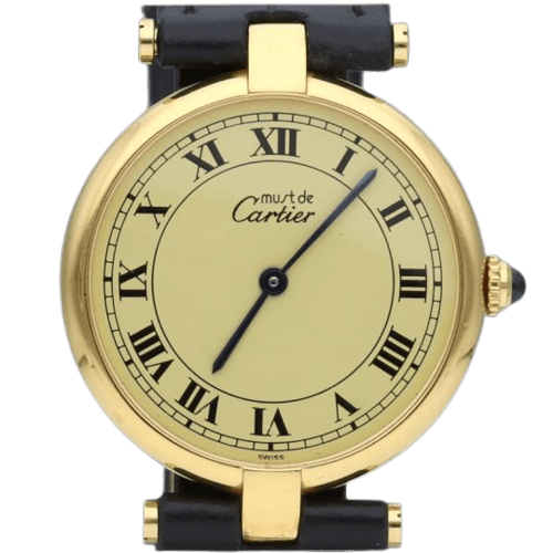 Montre Cartier Must de Cartier - Montre en vermeil 58 Facettes MT47117