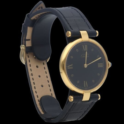 Montre Cartier Must de Cartier - Montre en vermeil 58 Facettes MT47124