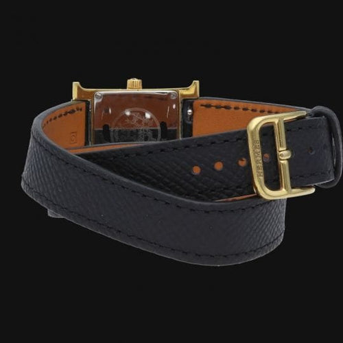 Montre Hermès Heure H - Montre femme en plaqué or 58 Facettes MT47105
