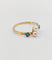 Bague 55 Bague Art nouveau en or 18k, perle et turquoises 58 Facettes A07368
