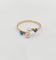 Bague 55 Bague Art nouveau en or 18k, perle et turquoises 58 Facettes A07368
