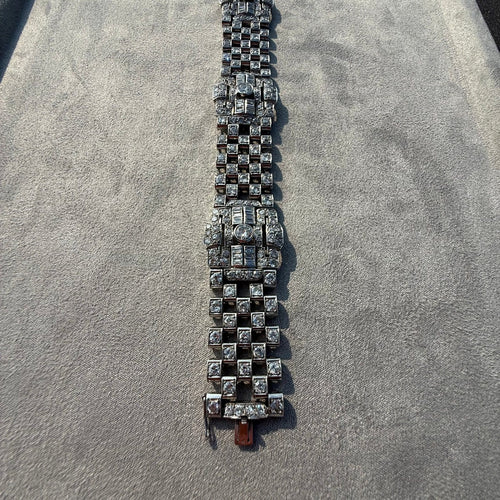 Bracelet Bracelet Art déco 15,30 ct 58 Facettes Bracelet