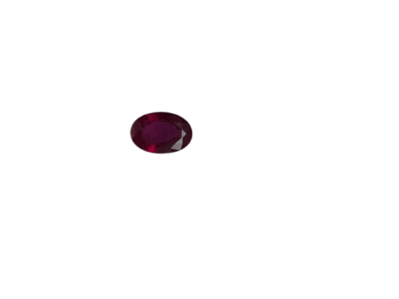Rubis du Mozambique - Pierre 1,84 ct rouge sang de pigeon non chauffée 58 Facettes GEM-01