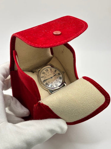 Montre Cartier Ronde Solo - Montre en acier 58 Facettes 2048