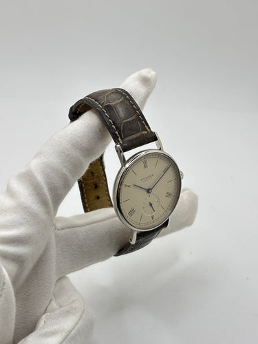 Montre Nomos Glashütte Ludwig - Montre réf. 205 en acier 58 Facettes 1986