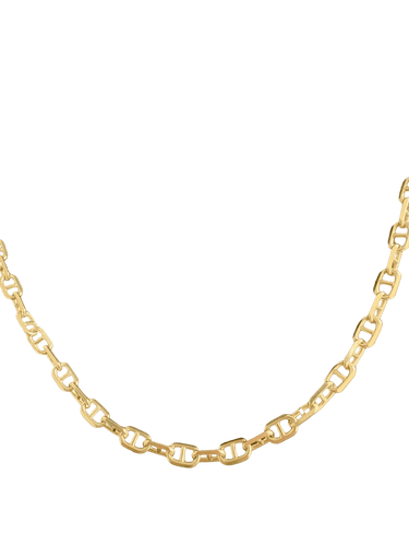 Collier Collier maille marine en or jaune 18 carats 58 Facettes N63