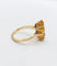 Bague 52 Bague cocktail vintage en or 18k et citrine 58 Facettes A07492