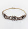Bracelet Bracelet Art déco en or 14K, argent et diamants 58 Facettes A07493